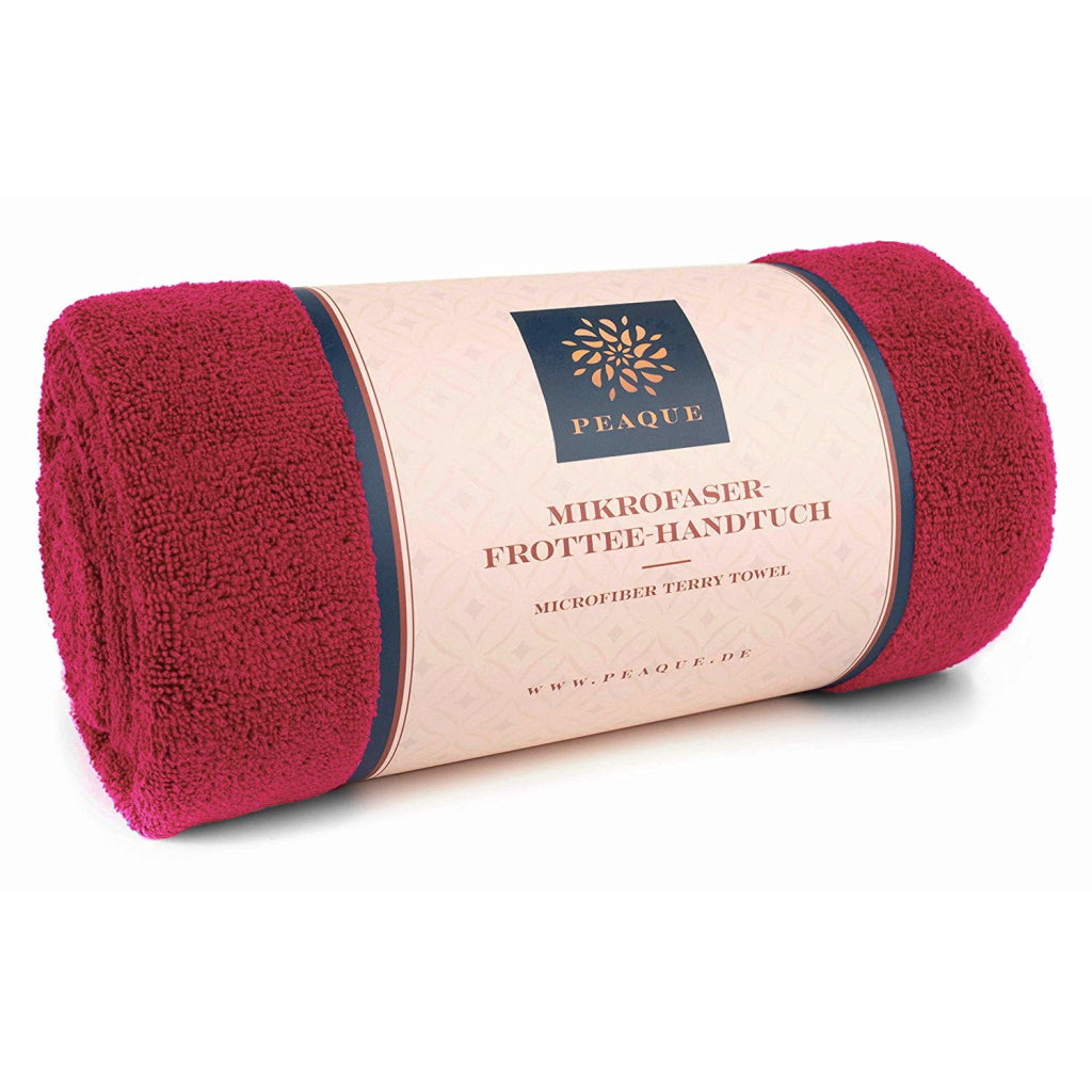 Mikrofaser-Frottee-Handtuch (Rot)
